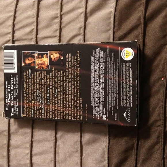 6/$15 Shakespeare in love VHS movie - Picture 3 of 4